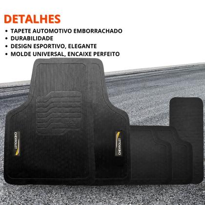 Imagem de Jogo Tapete Onix 2012 2013 2014 2015 Borracha com Logo
