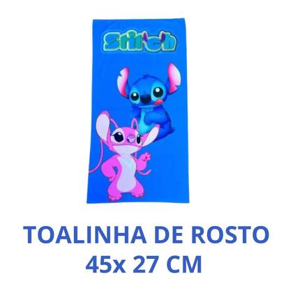 Imagem de Jogo Toalha Com Chaveiro 3D Stitch