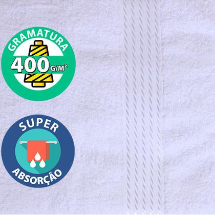 Imagem de Jogo Toalhas 4 Peças Banho e Rosto 100% Algodão Prisma Lisa Dohler