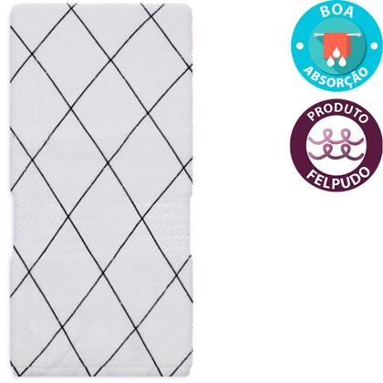 Imagem de Jogo Toalhas 4 Peças Banho e Rosto 100% Algodão Prisma Lisa Dohler