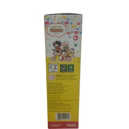 Imagem de Jogo Torre Maluca Brinquedo Equilíbrio Turma Da Monica 54 Pc