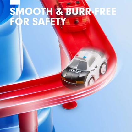 Imagem de Jogo Toy Car Puzzle Track Rescue Racer Game Magnetic Helicopter