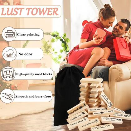 Imagem de Jogo Tumble Tower Crkeiyr Super Naughty para casais