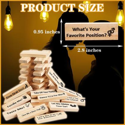 Imagem de Jogo Tumble Tower Crkeiyr Super Naughty para casais