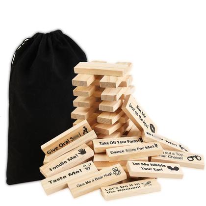 Imagem de Jogo Tumble Tower Crkeiyr Super Naughty para casais