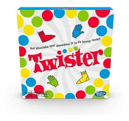 Imagem de Jogo Twister Refresh Com Tapete Clássico Hasbro Amigos Game