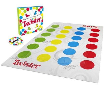 Imagem de Jogo Twister Refresh Com Tapete Clássico Hasbro Amigos Game