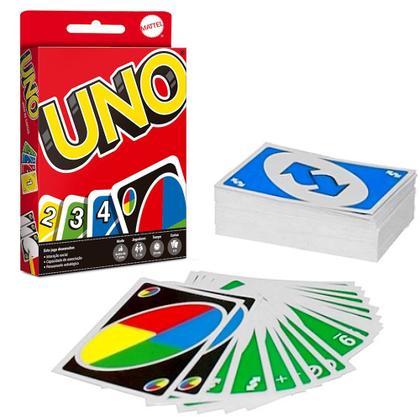 Imagem de Jogo Uno Infantil e Adulto com cartas Personalizáveis Original 