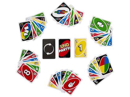 Imagem de Jogo UNO Party! Mattel 224 Cartas