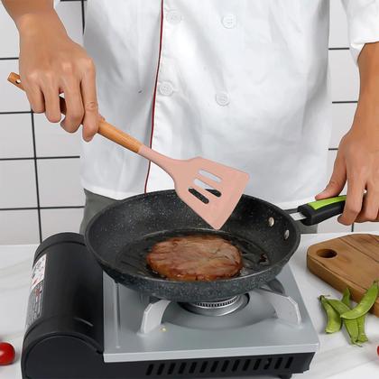 Imagem de Jogo Utensílios Silicone 13 Peças Cozinha Material Resistente