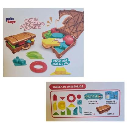 Imagem de Jogo - Vamos Viajar Desafio De Encaixar Pakitoys
