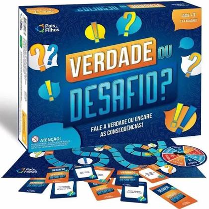 Imagem de Jogo Verdade ou Desafio Pais e Filhos