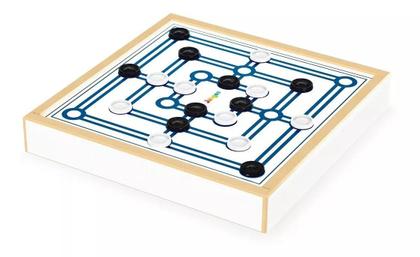Imagem de Jogo Xadrez Ludo Dama Trilha De Madeira 6 em 1 Junges 716