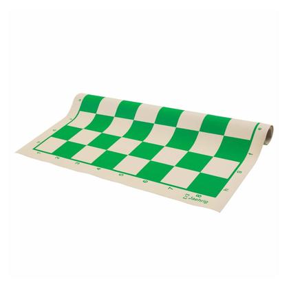 Imagem de Jogo Xadrez Oficial Tabuleiro Couro e Peças Plásticas - J010