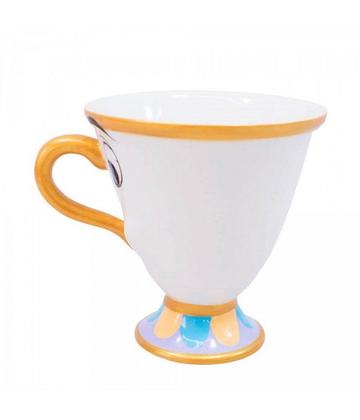 Imagem de Jogo Xícara 200ml Chip e Bule 1000ml Madame Samovar Bela E A Fera - Disney