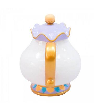 Imagem de Jogo Xícara 200ml Chip e Bule 1000ml Madame Samovar Bela E A Fera - Disney
