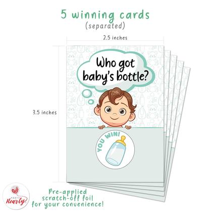 Imagem de Jogos de chá de bebê Party Hearty 40 Emoji Scratch Off Tickets