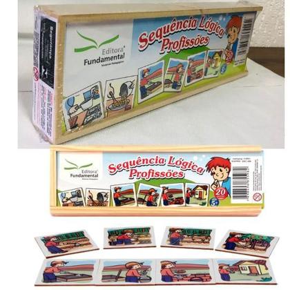 Imagem de Jogos Educativos Conjunto 7 Sequência Lógicas P/ Raciocínio