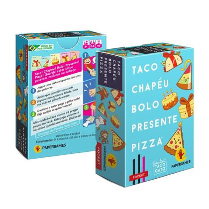 Imagem de Jogos Pocket Taco Chapéu + Quem Foi