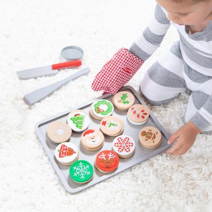 Imagem de Jogue Food Set Melissa & Doug Slice and Bake Christmas Cookie