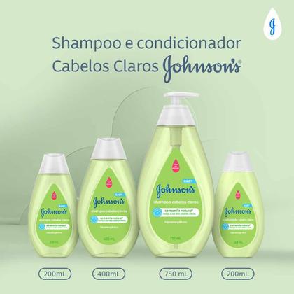 Imagem de Johnson Baby Shampoo para Cabelos Claros -