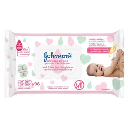 Imagem de Johnsons Baby Extra Cuidado Kit  Toalhas Umedecidas