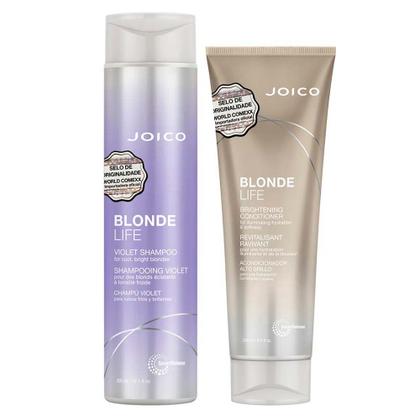 Imagem de Joico Blonde Life Kit - Shampoo Violet + Condicionador Brightening