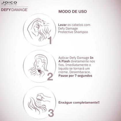 Imagem de Joico Defy Damage In A Flash - Máscara Líquida 200ml Reconstrução 7 seg.