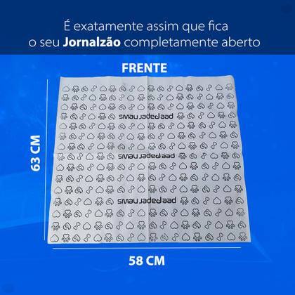 Imagem de Jornal Higienico Biodegradável Seguro P/ Pets 8kg 420 folhas