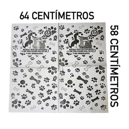 Imagem de Jornal Higienico Limpo 1KG P/ Pet Gigante Folhas 64x58