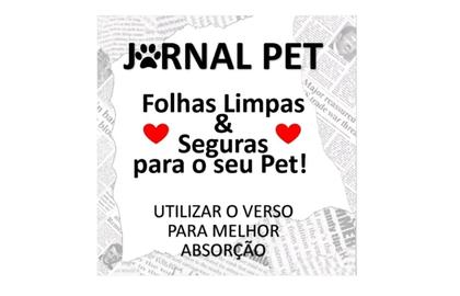 Imagem de Jornal Higienico Limpo 1KG P/ Pet Urinar 64 Folhas 64x56