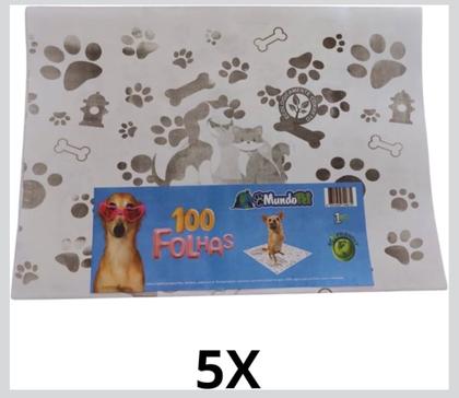 Imagem de Jornal para Pet Biodegradável 500 Folhas  Tapete Higiênico Ecológico e Absorvente