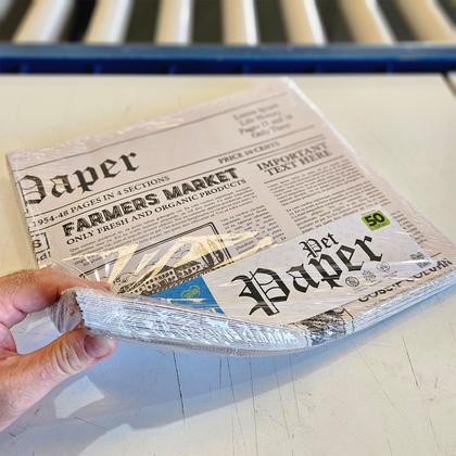 Imagem de Jornal Pet Tapete Higiênico Biodegradável 64x68cm 100 Folhas