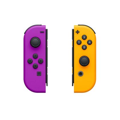 Joy-Con Nintendo Switch Roxo Neon/Laranja Neon - Outros Games