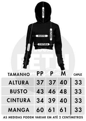 Imagem de Joy Division - Unknown Pleasures - Cropped Moletom Cinza Mescla Com Capuz