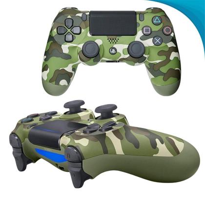 Imagem de Joystick Camuflado Bluetooth Analógico Jogos Em Console E