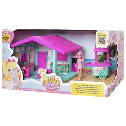 Imagem de Judy Doce Sorveteria Casinha De Bonecas Brinquedo Infantil Para Meninas - Samba Toys