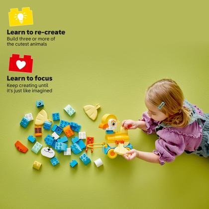 Imagem de Juego de Construcción LEGO DUPLO Ciudad Animales sobre Ruedas 10448