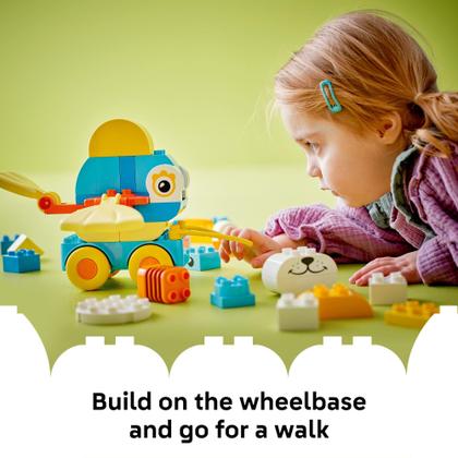 Imagem de Juego de Construcción LEGO DUPLO Ciudad Animales sobre Ruedas 10448