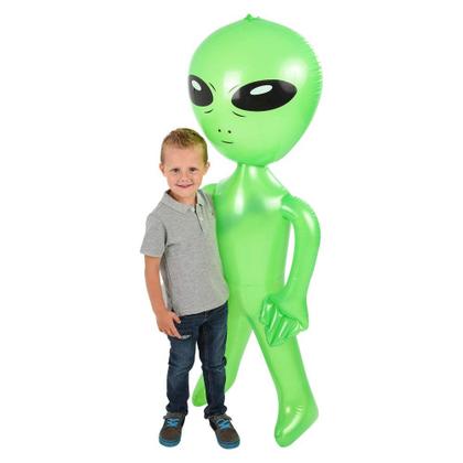 Imagem de Jumbo Alien inflável Rhode Island Novelty de 54,5 polegadas