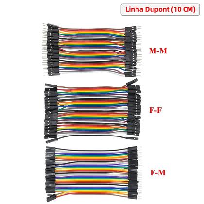 Imagem de Jumpers Dupont (10cm, 20cm, 30cm) - Macho/Macho, Fêmea/Fêmea, Macho/Fêmea