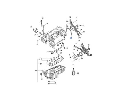 Imagem de Junta bomba oleo meriva corsa prisma celta montana onix spin