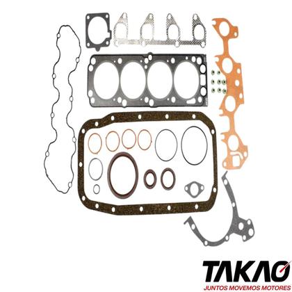 Imagem de Junta Completa C/ Retentores (Jg) Celta 1.4 8V 2005 A 2006 / Celta 1.4 8V 2005 A 2006 / Prisma 1.4 8V 2007 A 2012