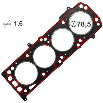 Imagem de Junta do cabeçote Chevrolet Cobalt 2011 a 2023 BASTOS