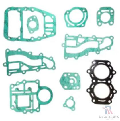 Imagem de Junta do Motor Suzuki 15hp 2 Tempos 9,9 hp Kit Suzuqui