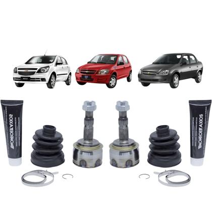 Imagem de Junta Homocinetica Fixa Axios Dianteira Esq+Dir Chevrolet Ágile 1.4 8V 2009 A 2014