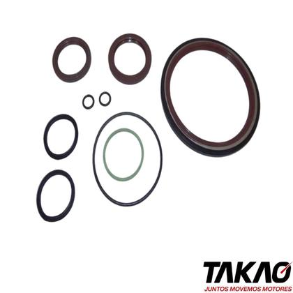 Imagem de Junta Inferior C/ Retentores (Jg) C5 3.0 24V 2001 A 2007 / 607 3.0 24V 2000 A 2005 - Takao Jirpg30