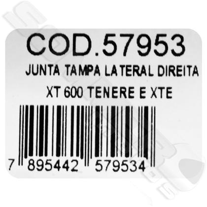 Imagem de Junta Tampa Direita Xt 600/ Xtz 600 Tenere Valflex