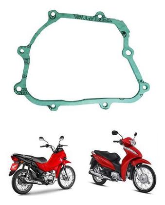 Imagem de Junta Tampa Lateral Esquerda Pop 110 Biz 110 16 A 22 Vedamotors