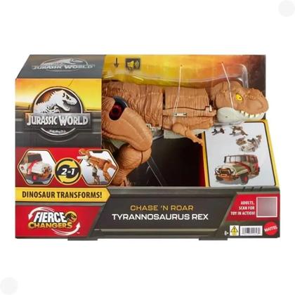 Imagem de Jurassic World Dinossauro TRex Transformável  HPD38